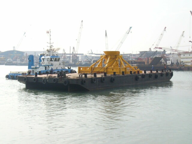 96 inch Slotted Frame in 72 inch model mobilised for Kitan project