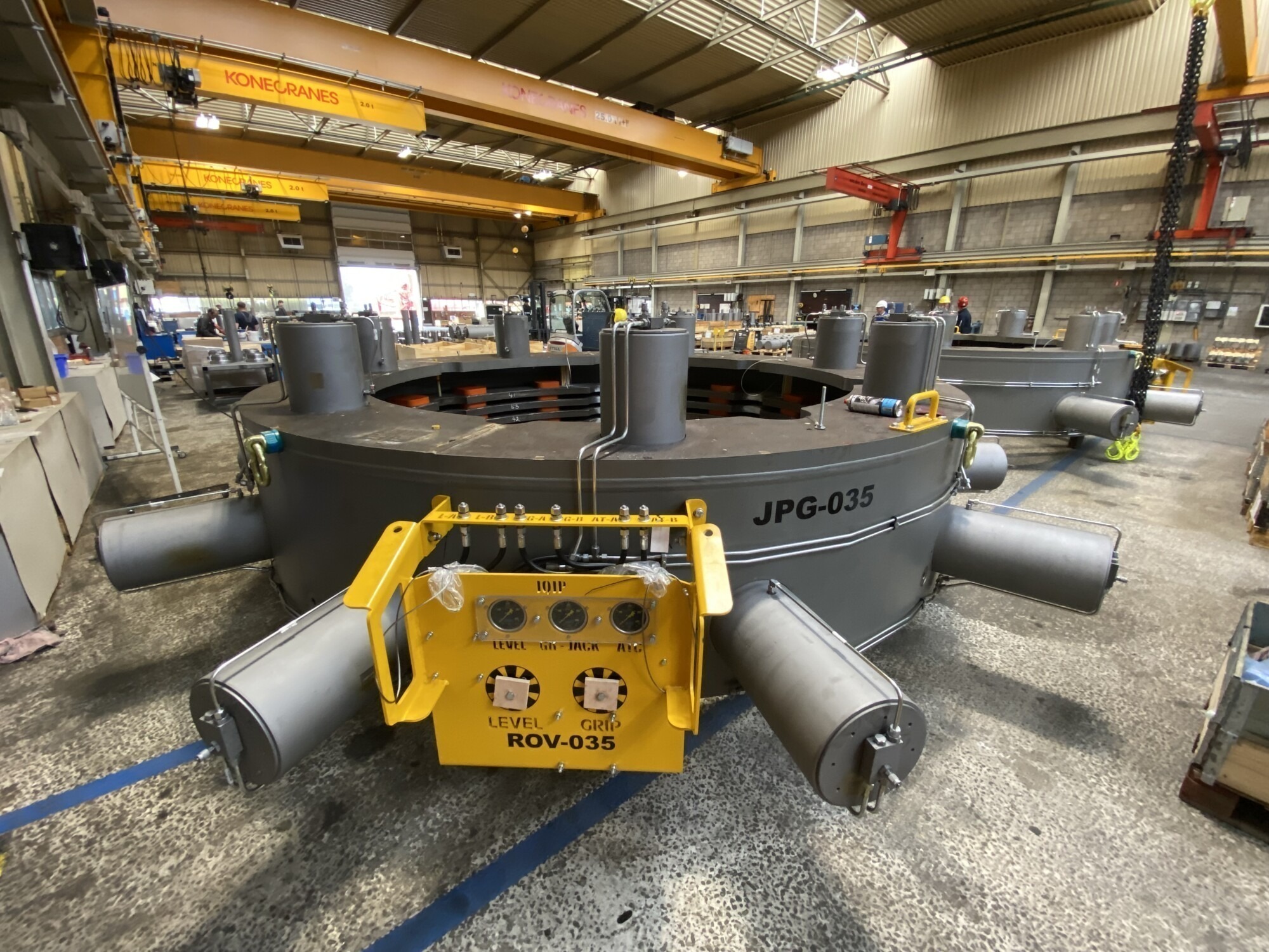 IQIP Delivers 219 Jacket Pile Grippers for Taiwanese Wind Project