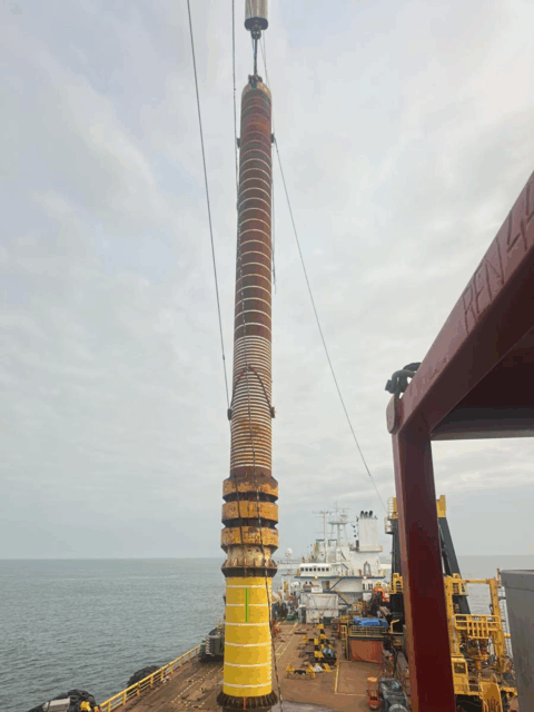 Sacrificial casing IQIP Congo Nene Marine field