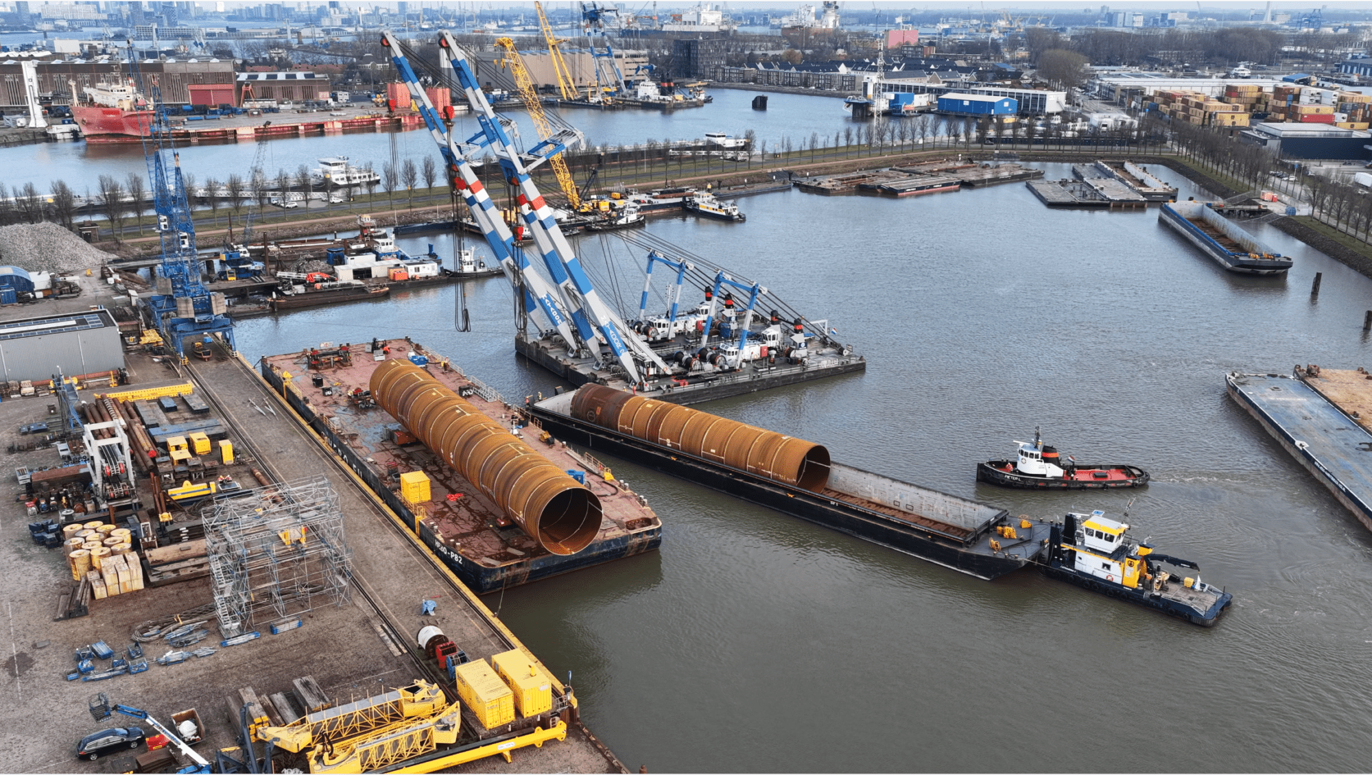 Manoeuvring pile section 2